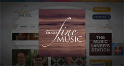 Desktop Screenshot of finemusicfm.com